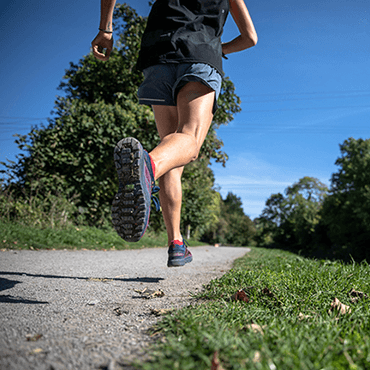 woman running