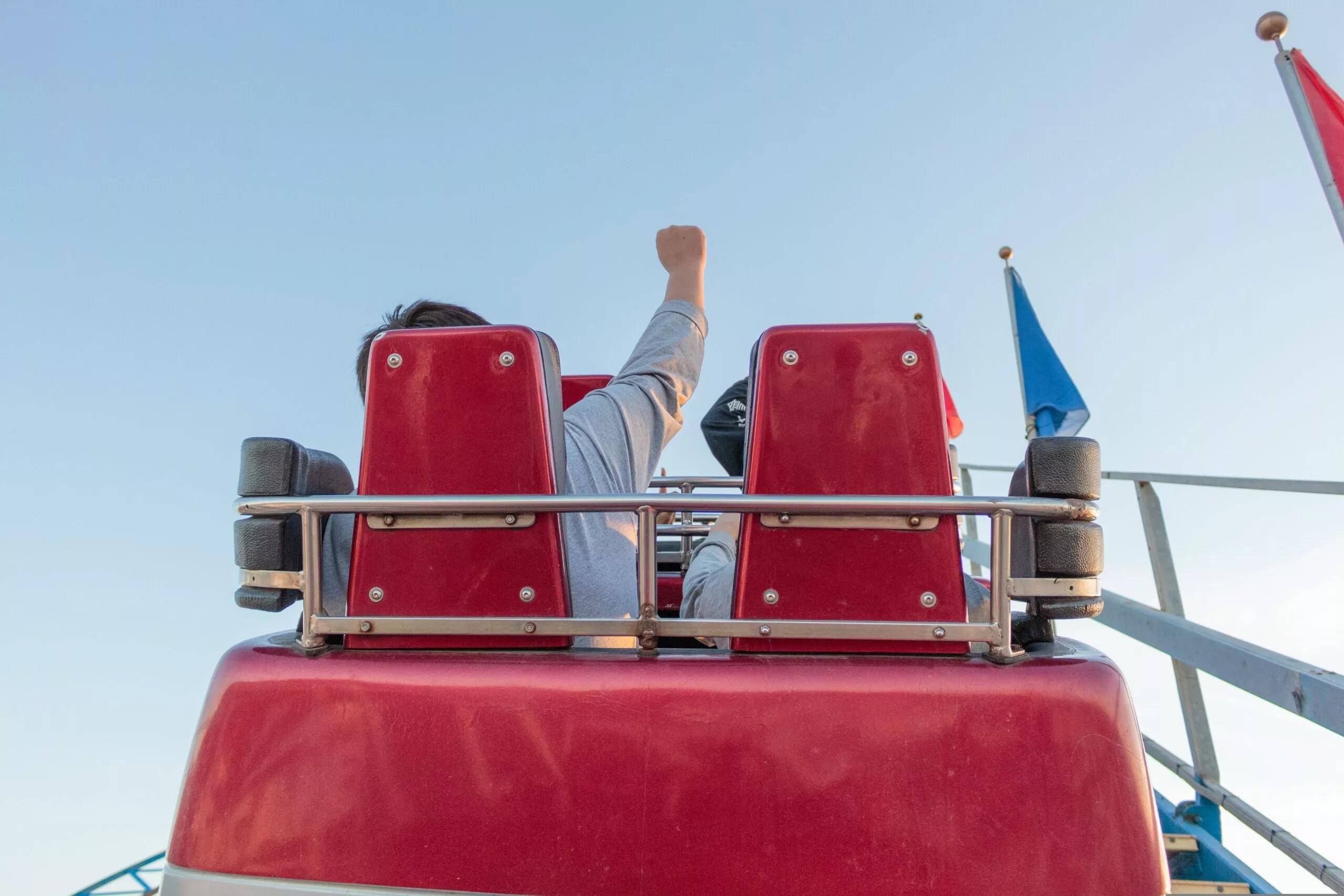 2 seated roller coaster